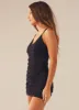 Night Drive Mini Dress - Shadow sold by Peppermayo