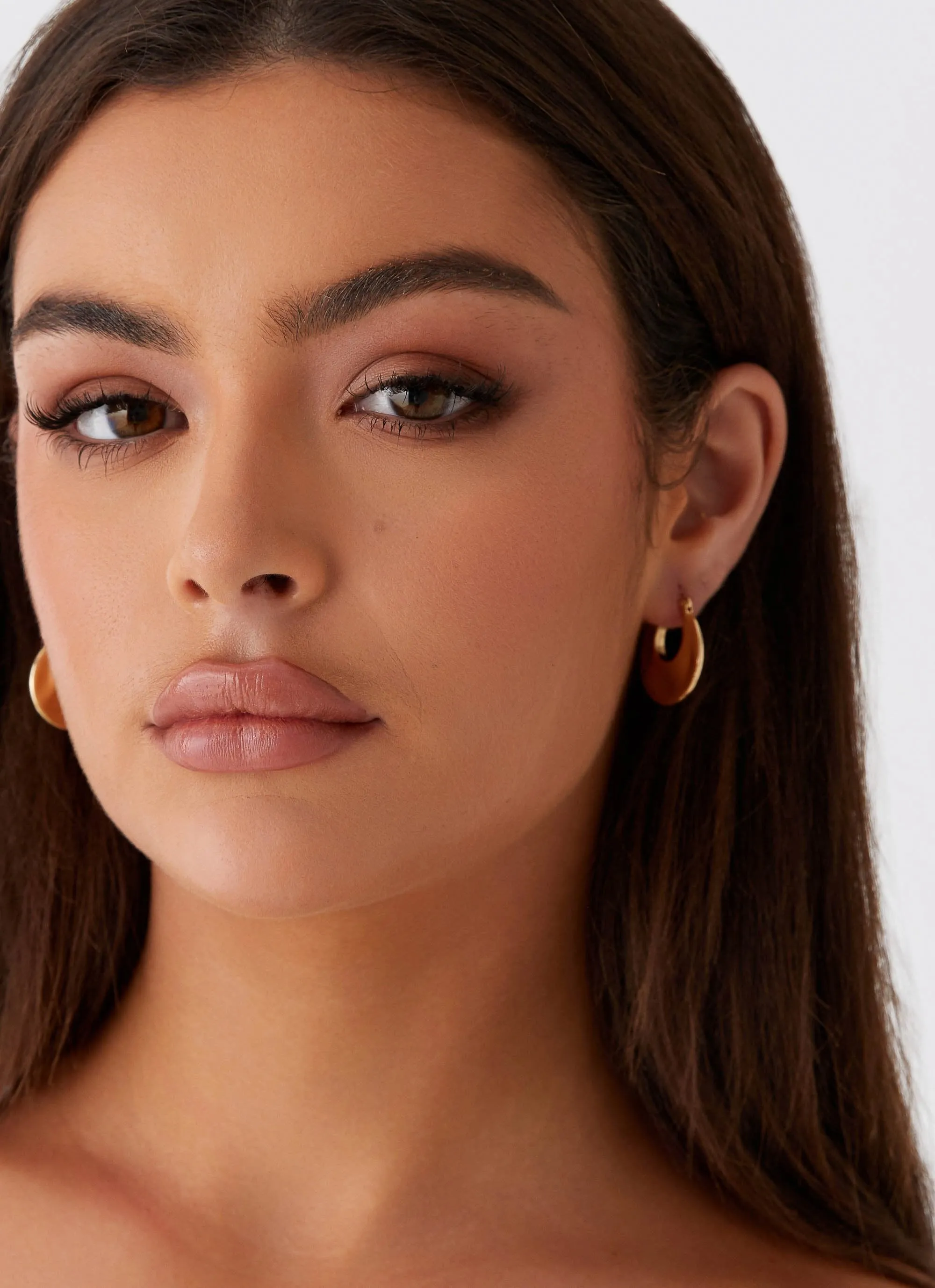 Nobody Else Earrings - Gold sold by Peppermayo product image thumbnail 4