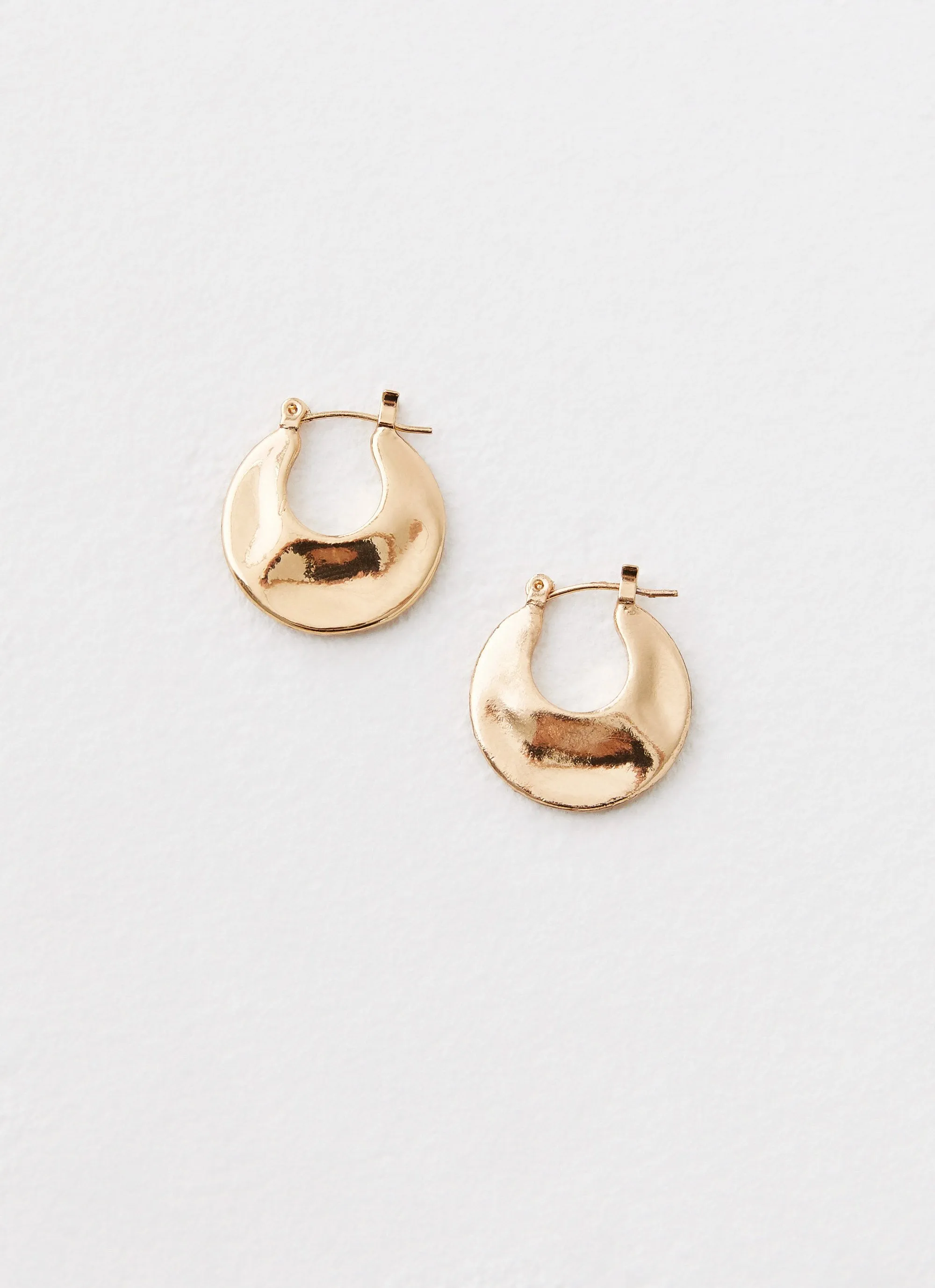 Nobody Else Earrings - Gold sold by Peppermayo product image thumbnail 2