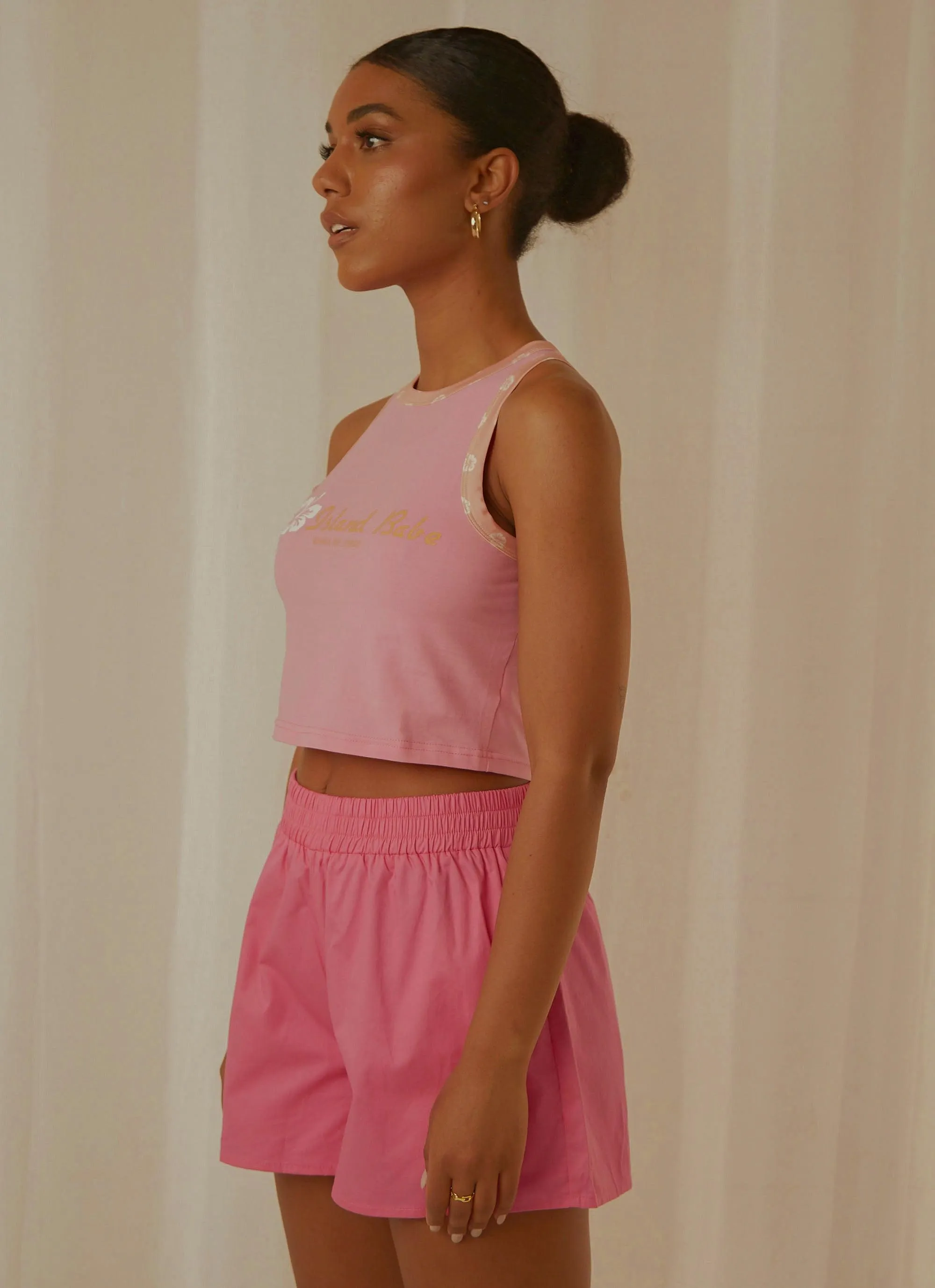 Island Babe Crop - Pink sold by Peppermayo product image thumbnail 4