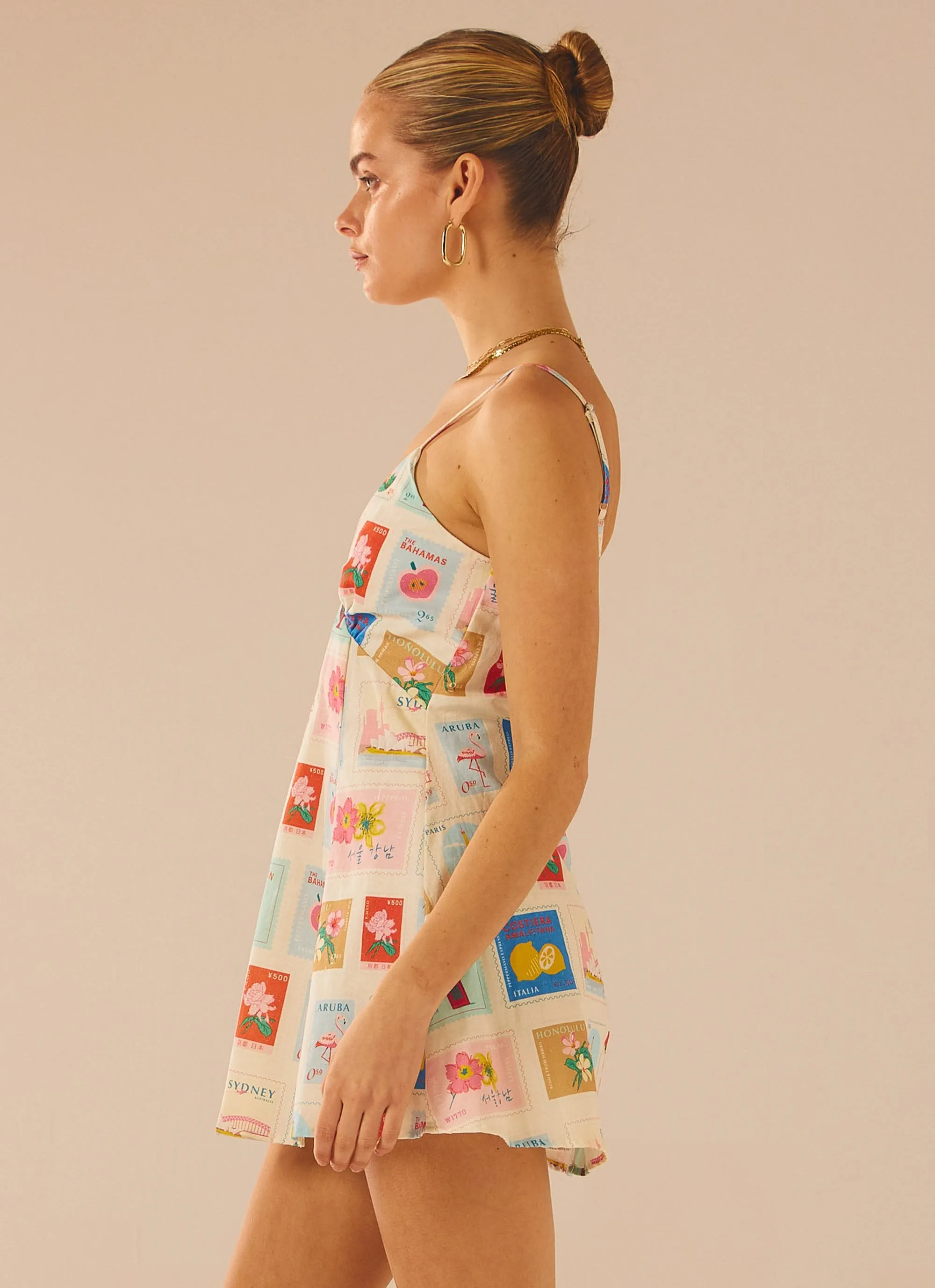 Solara Mini Dress - Paradise Dreams sold by Peppermayo product image thumbnail 3