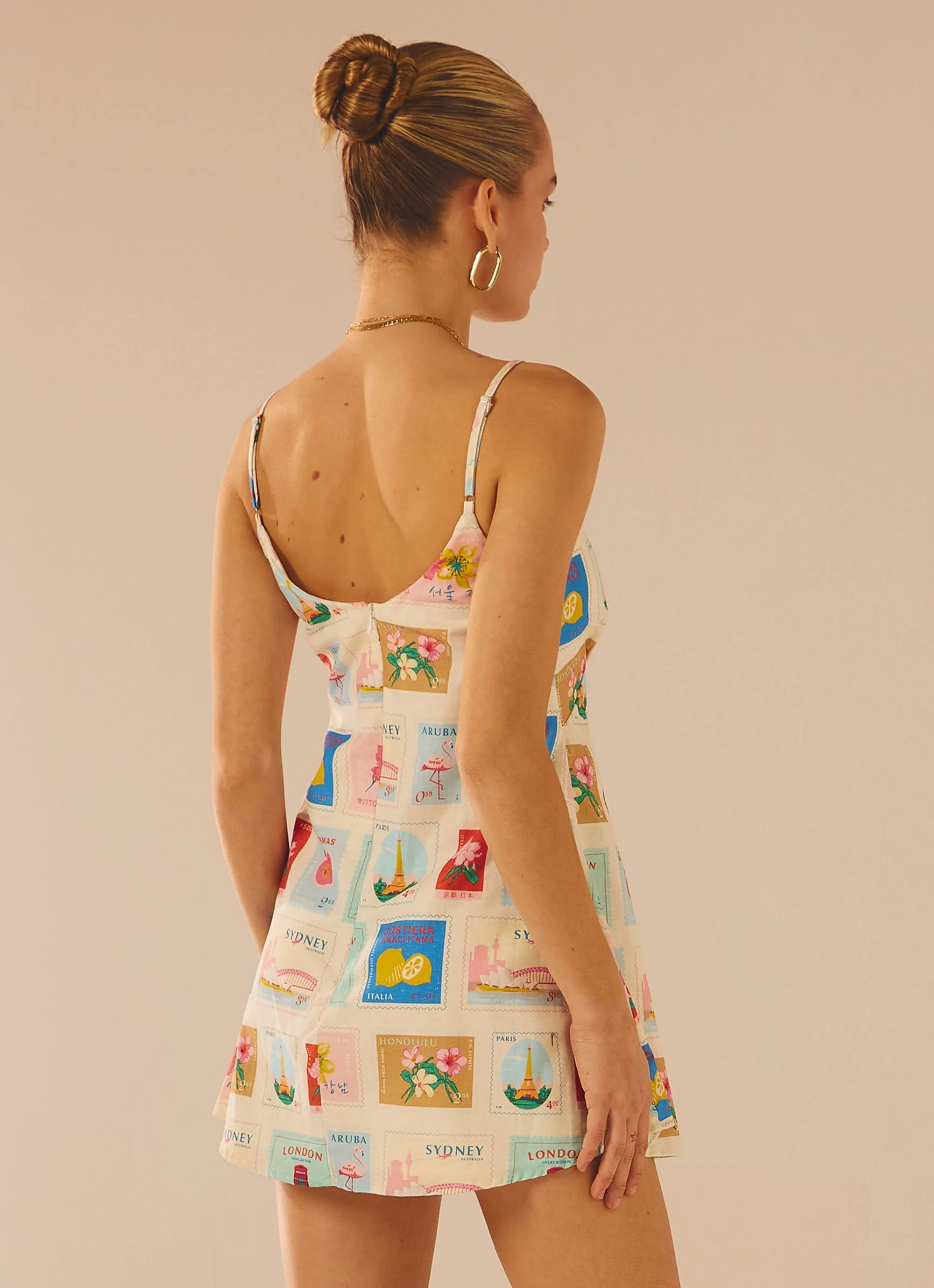Solara Mini Dress - Paradise Dreams sold by Peppermayo product image thumbnail 4