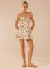 Solara Mini Dress - Paradise Dreams sold by Peppermayo