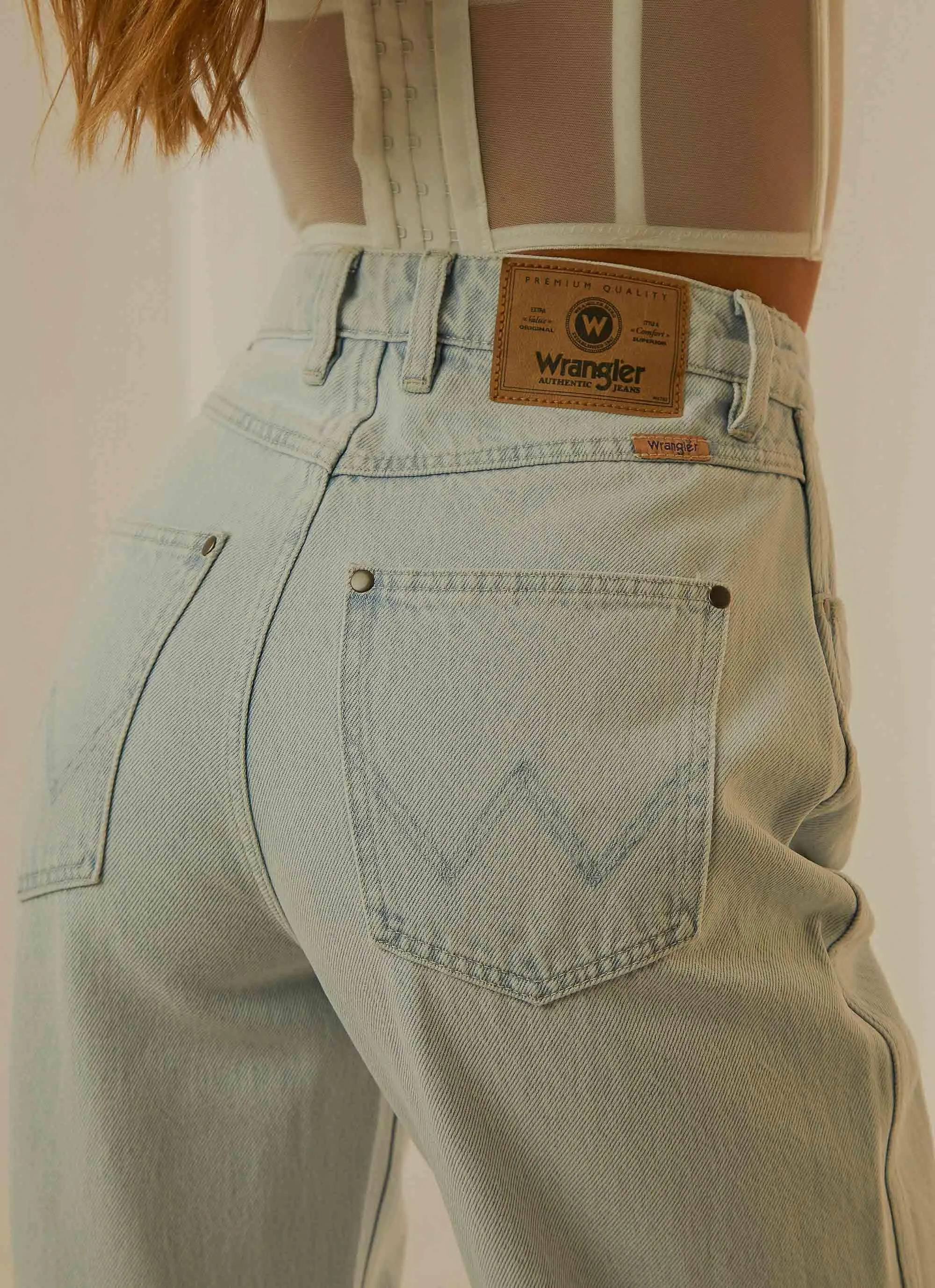 Bella Baggy Jean - Harmony Blues sold by Peppermayo product image thumbnail 3