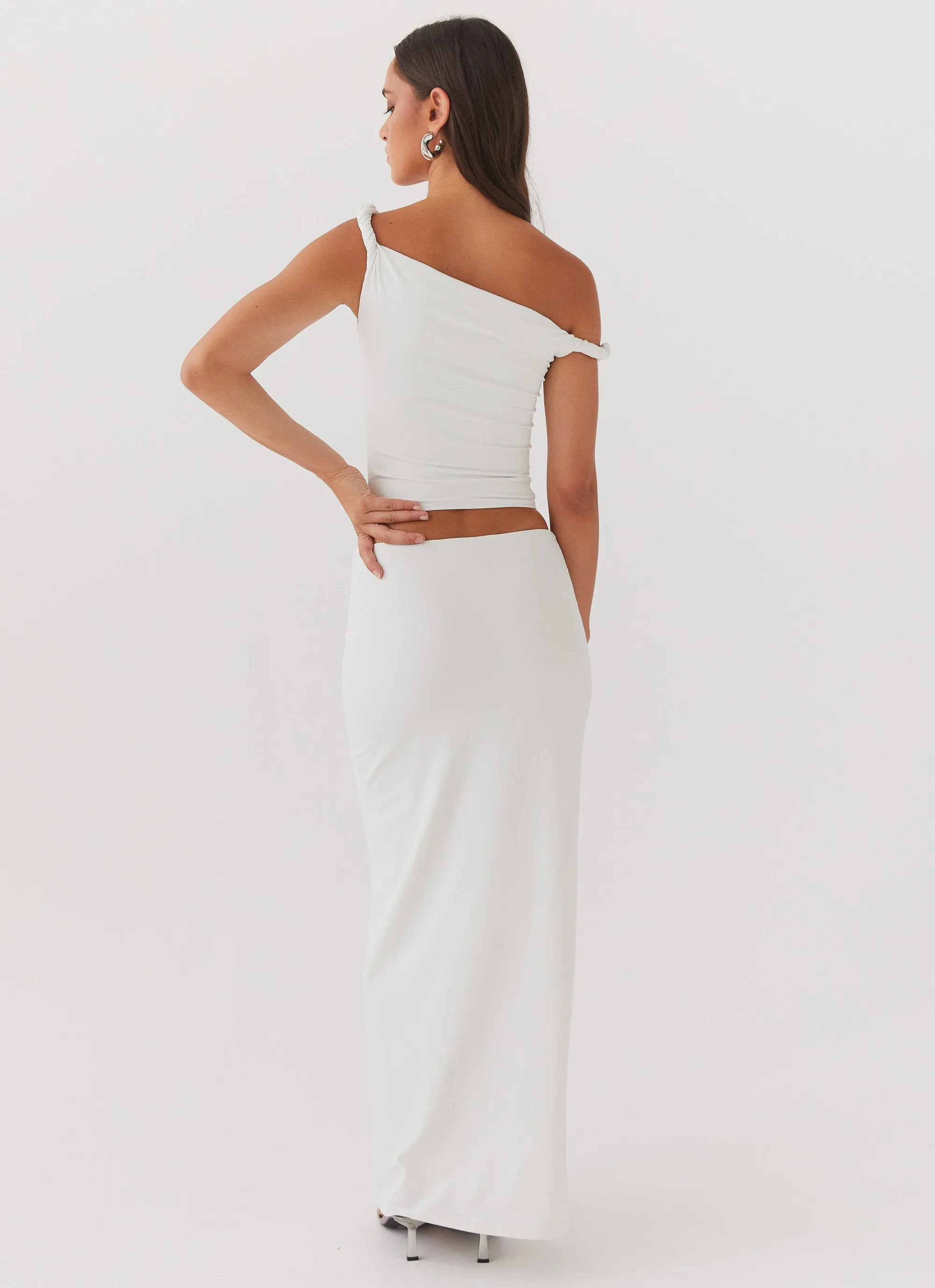 Solace Soul Maxi Skirt - Ivory sold by Peppermayo product image thumbnail 4