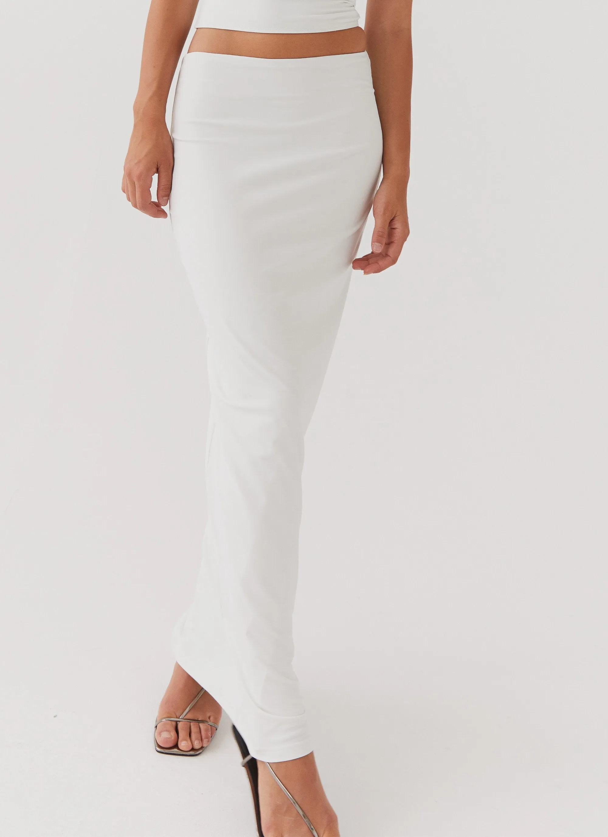 Solace Soul Maxi Skirt - Ivory sold by Peppermayo product image thumbnail 5
