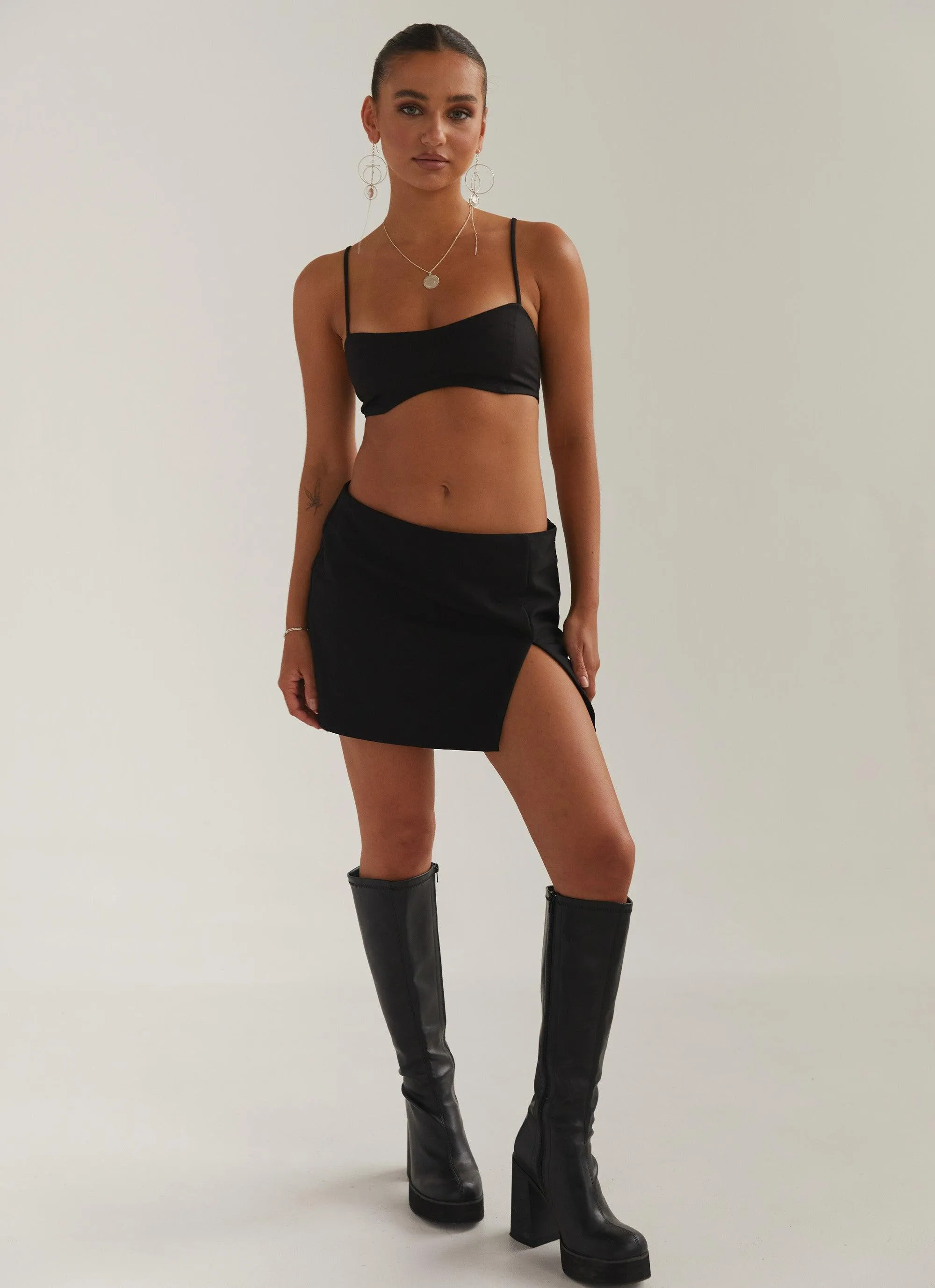 Studio Sun Mini Skirt - Shadow sold by Peppermayo product image thumbnail 5