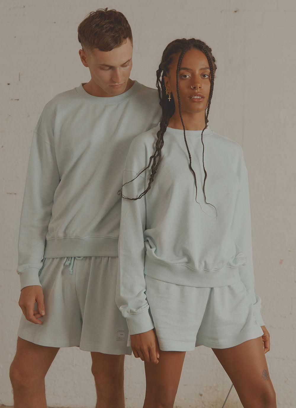 The Essential Crew - Baby Blue sold by Peppermayo