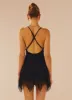 Milan Mood Mini Dress - Onyx sold by Peppermayo