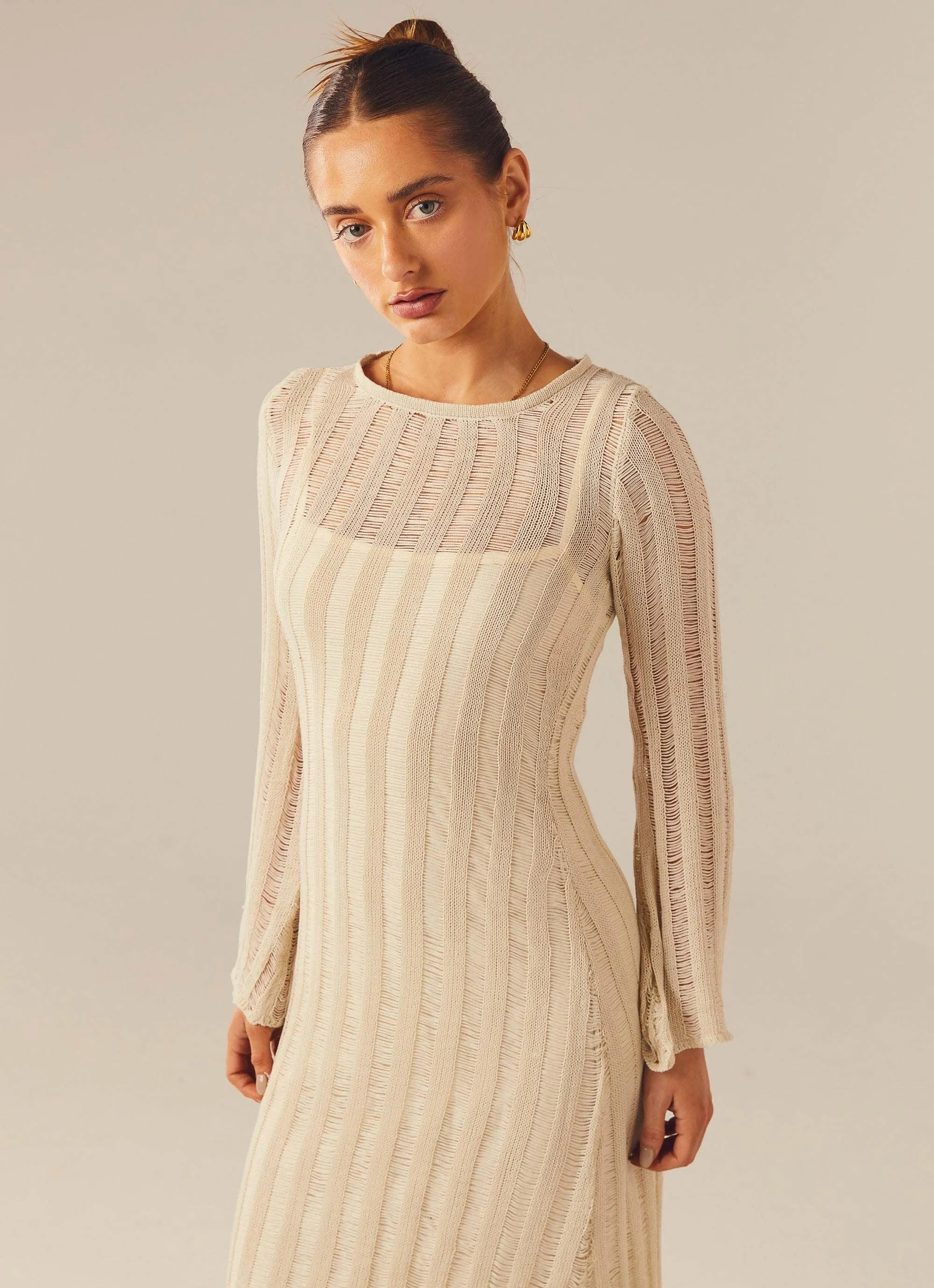 All I Want Maxi Dress - Beige sold by Peppermayo product image thumbnail 4