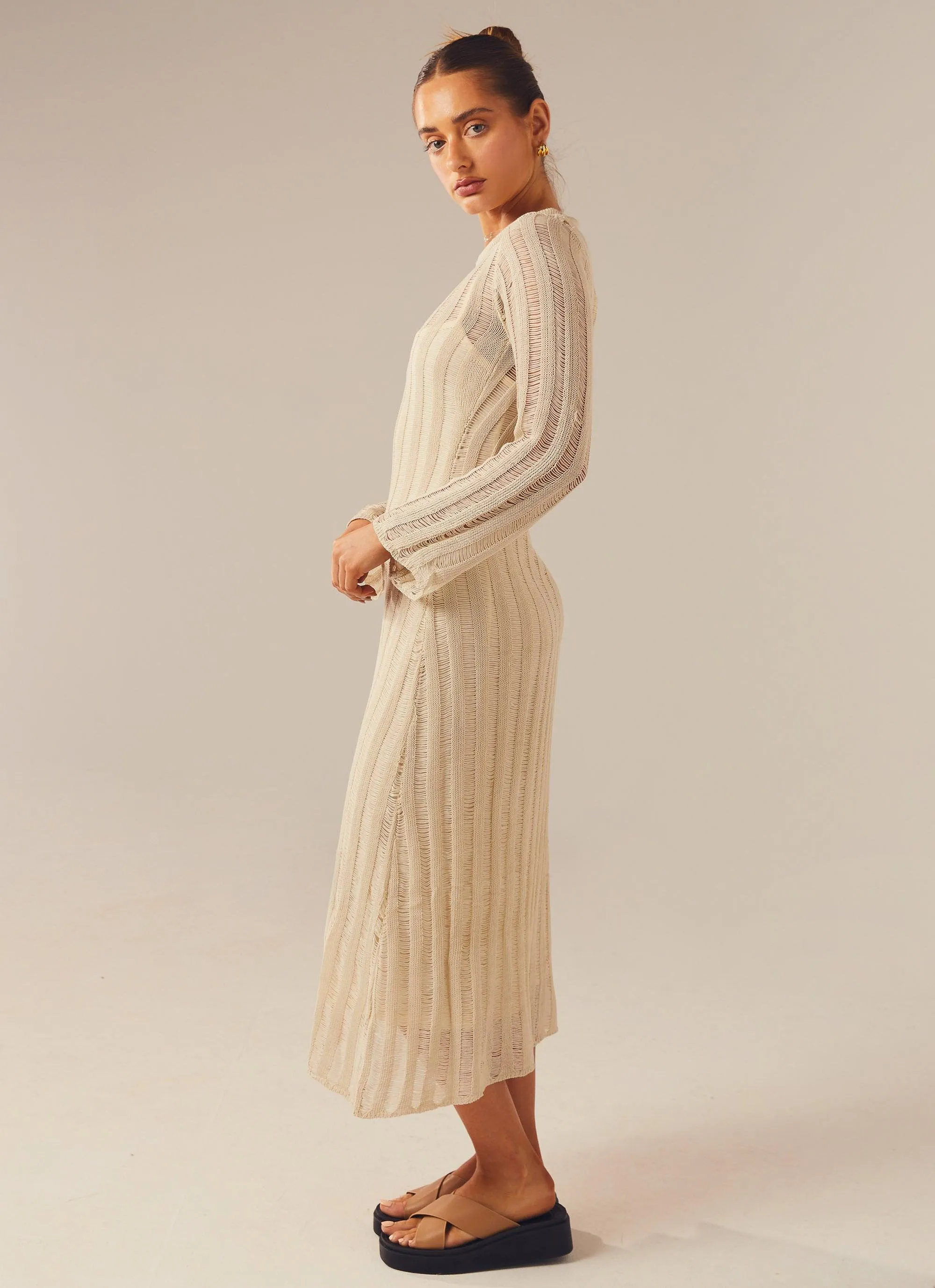 All I Want Maxi Dress - Beige sold by Peppermayo product image thumbnail 2