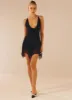 Milan Mood Mini Dress - Onyx sold by Peppermayo