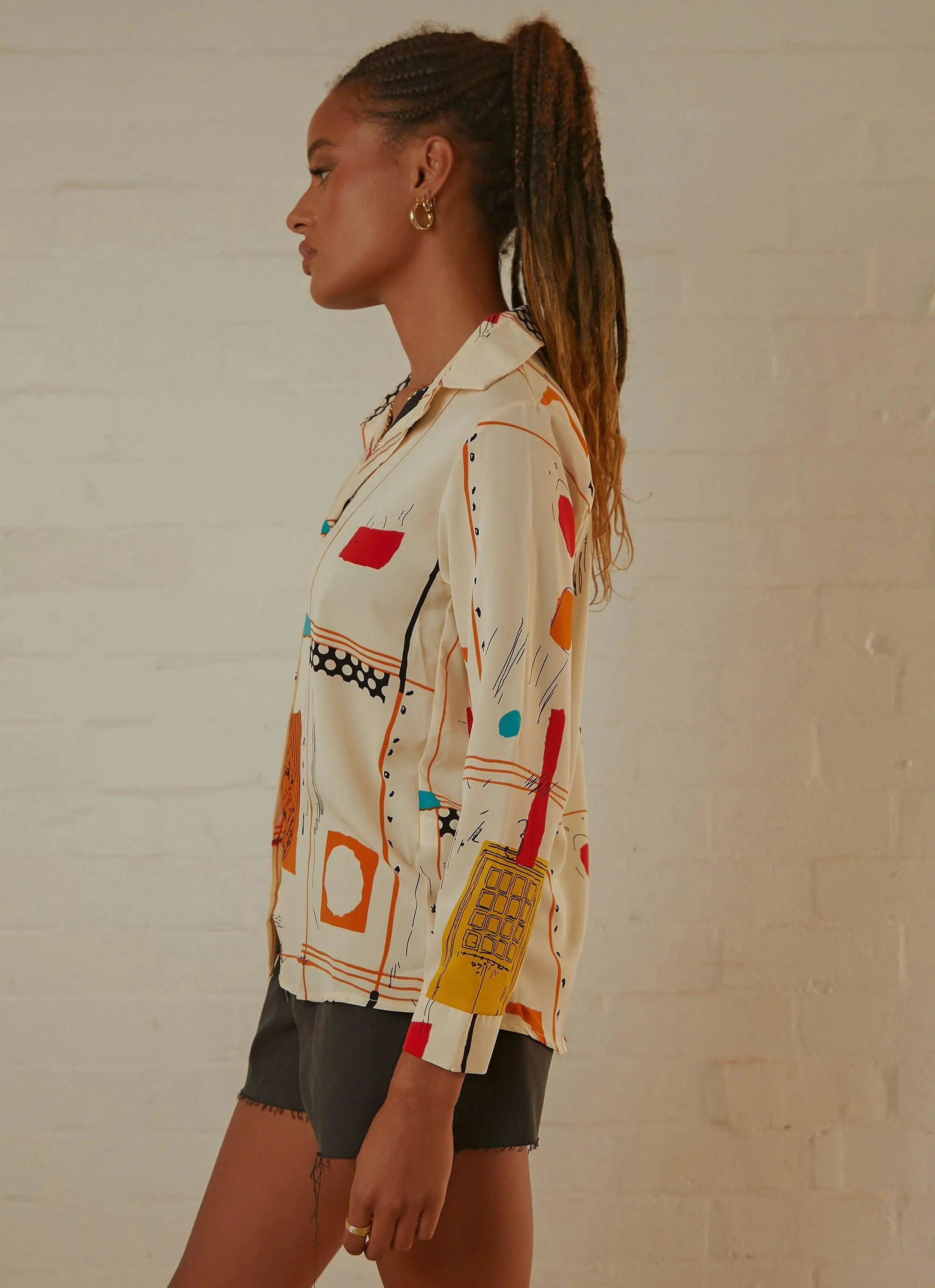 Amalfi Sunsets Shirt - Multi Print sold by Peppermayo product image thumbnail 3