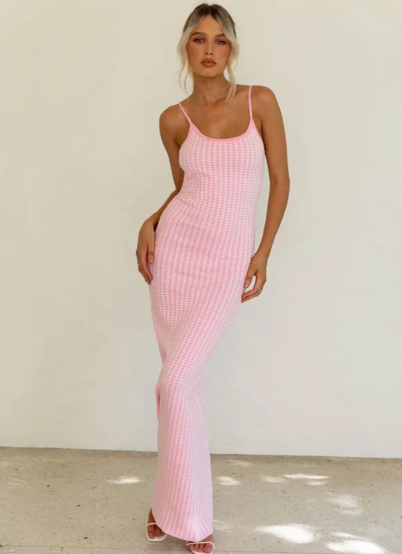 Love Yourself Maxi Dress - Candy sold by Peppermayo