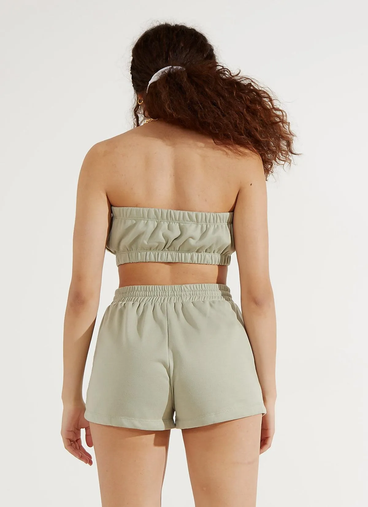 Centre Mark Crop - Khaki sold by Peppermayo product image thumbnail 5