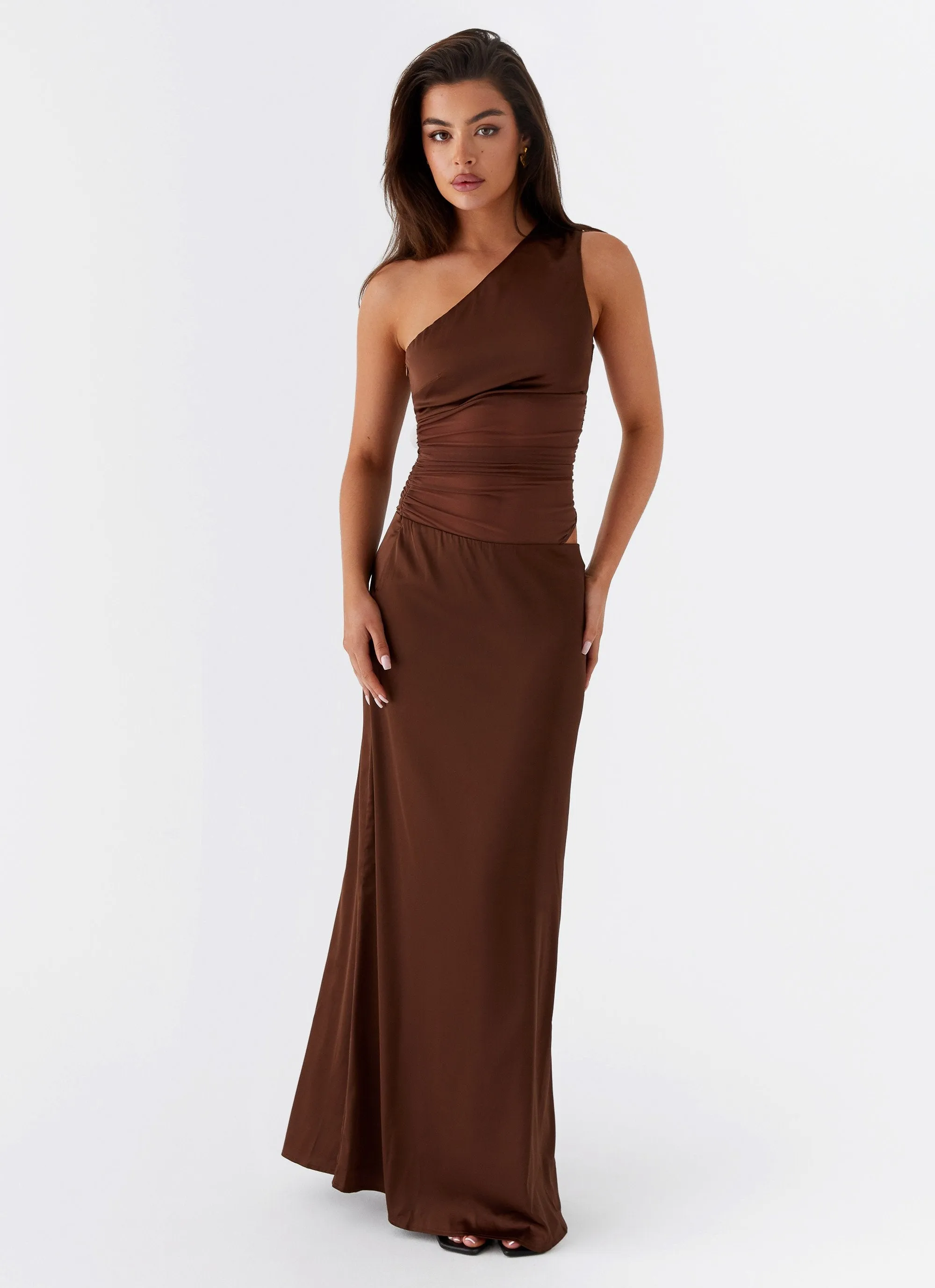 Juliette Maxi Dress - Chocolate sold by Peppermayo product image thumbnail 5