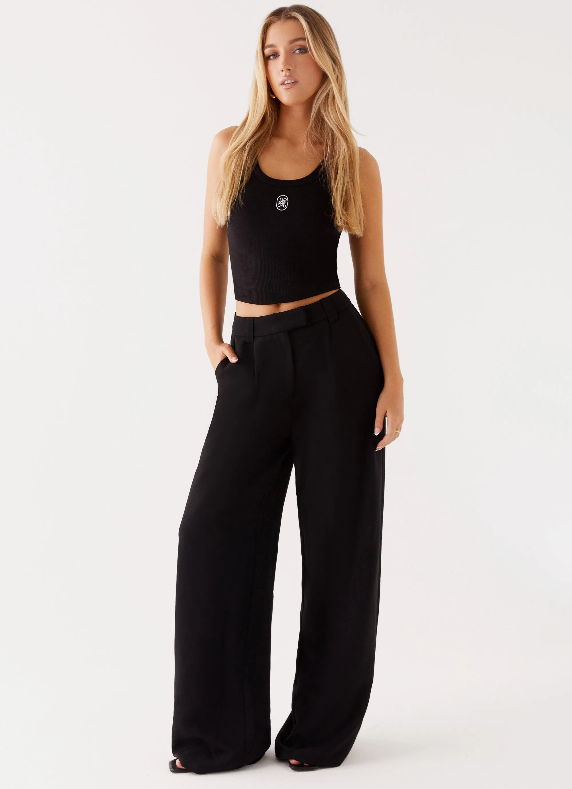 Midnight City Suit Pants - Black sold by Peppermayo