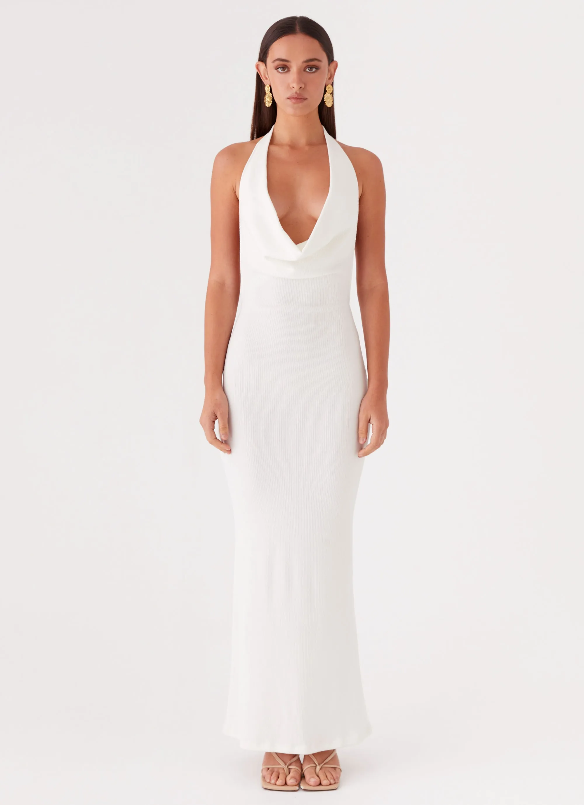 Anella Maxi Dress - White sold by Peppermayo product image thumbnail 5