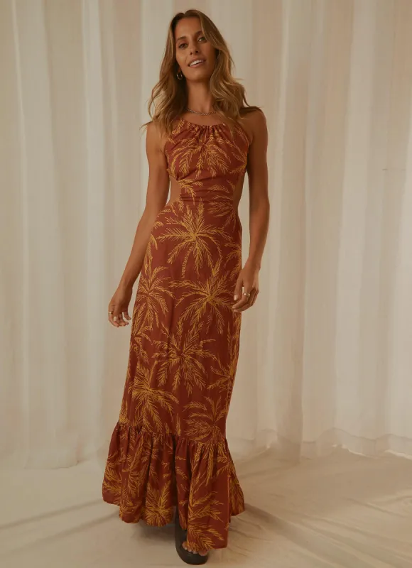 Tuscany Maxi Dress - Isle Of Palms sold by Peppermayo
