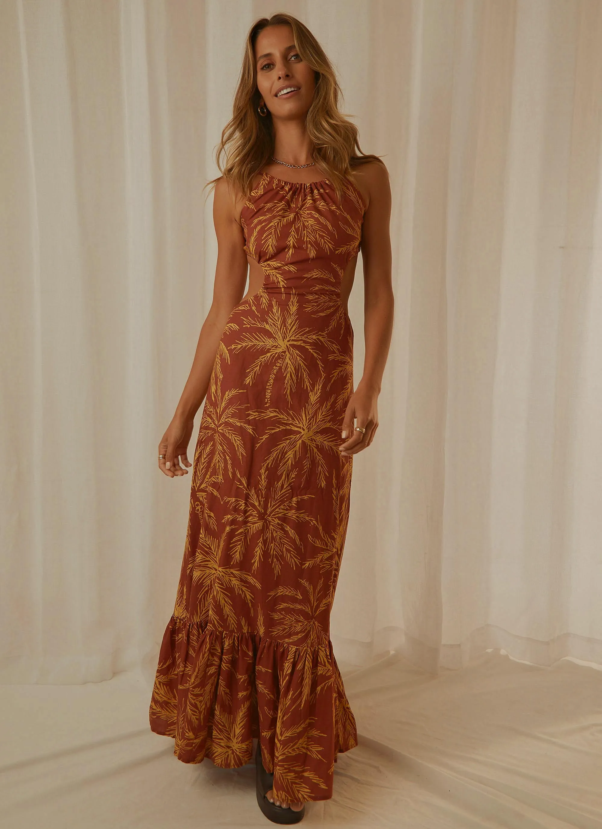 Tuscany Maxi Dress - Isle Of Palms sold by Peppermayo