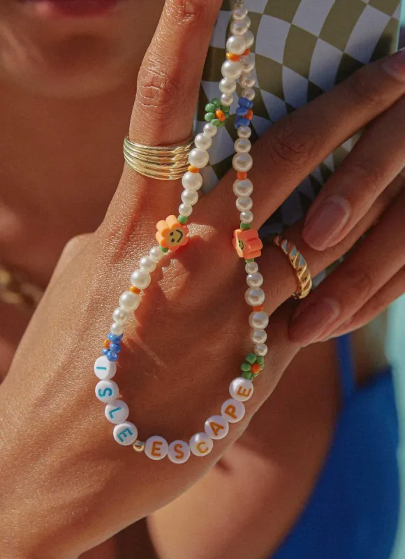 Sea and Sky Phone Charm - Tropical sold by Peppermayo