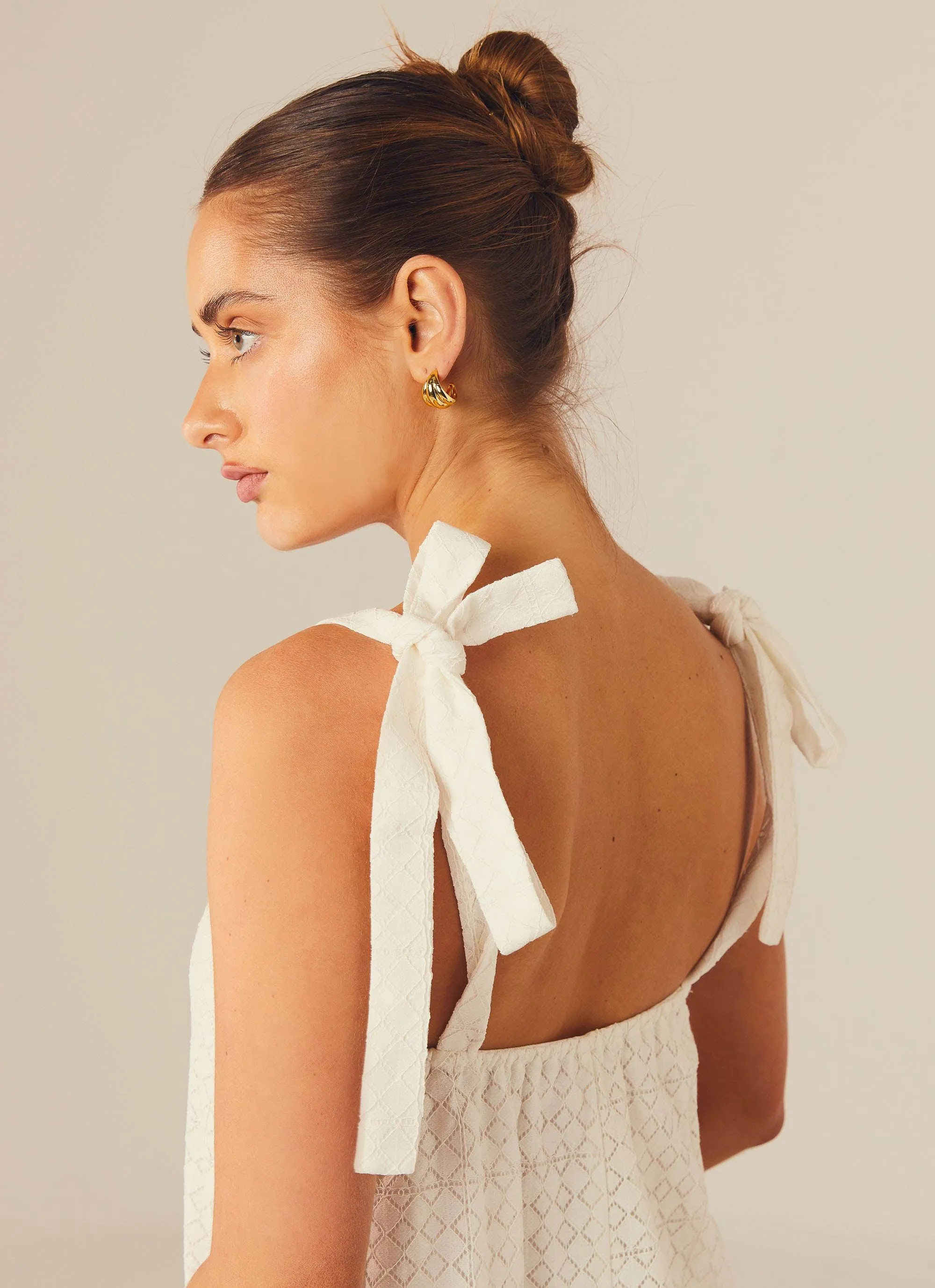 Summers Day Mini Dress - Pure White sold by Peppermayo product image thumbnail 5