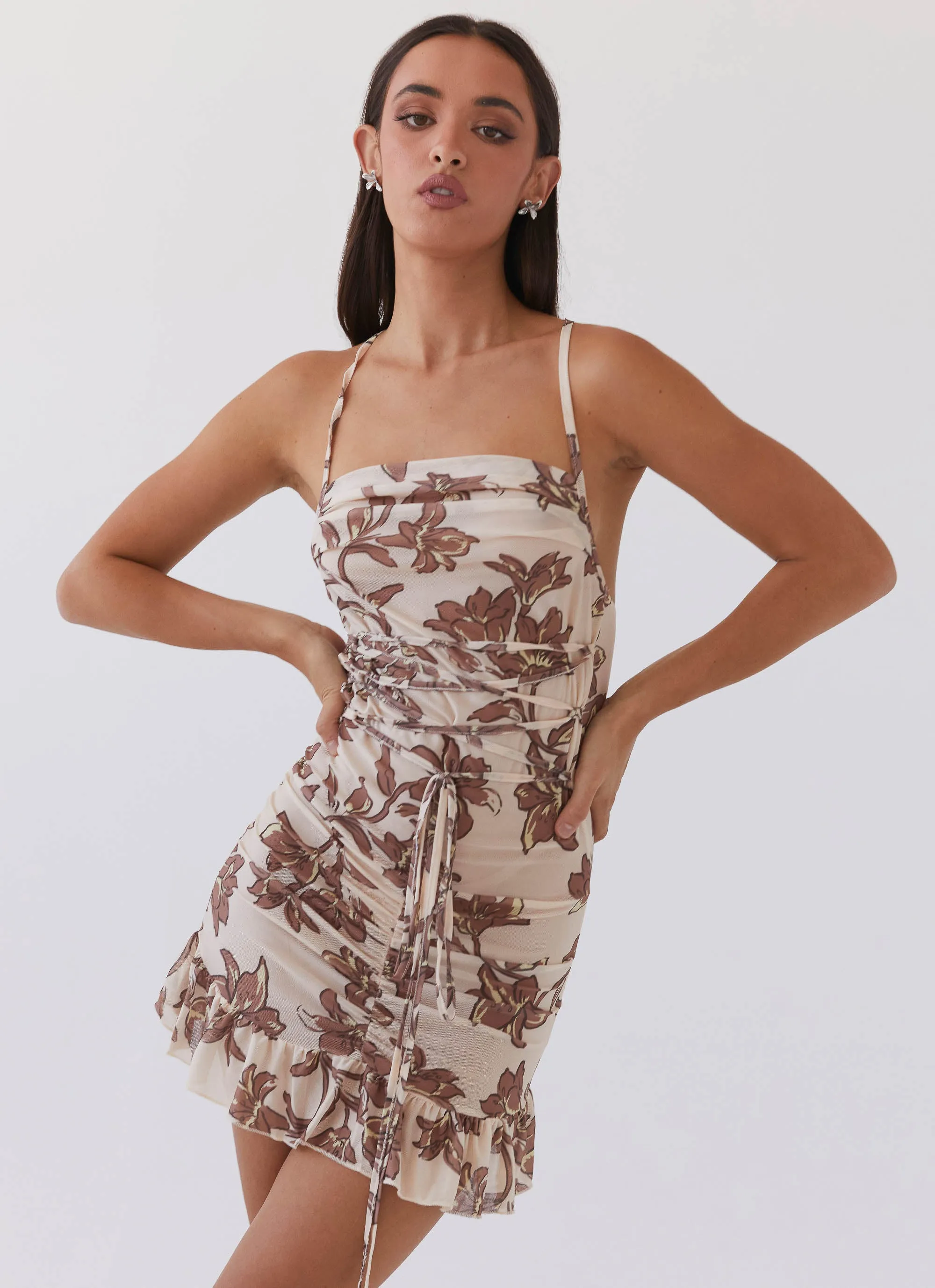 Sweet Intentions Mini Dress - Hazel Bloom sold by Peppermayo product image thumbnail 4