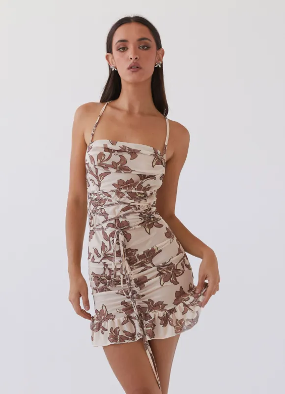 Sweet Intentions Mini Dress - Hazel Bloom made by Peppermayo