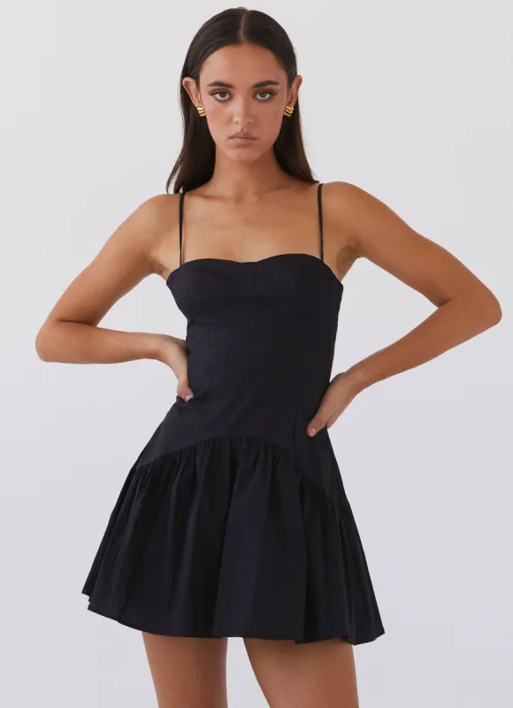 Endless Summer Mini Dress - Black sold by Peppermayo