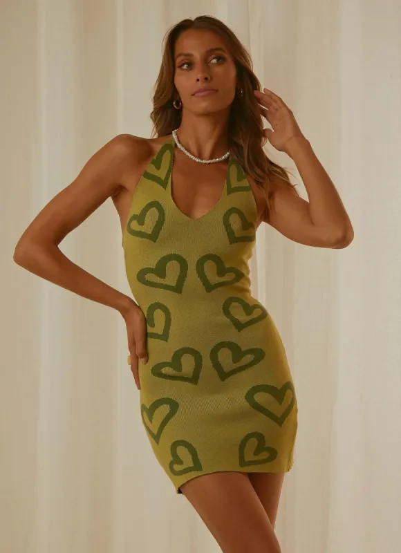 Do It Right Mini Dress - Green sold by Peppermayo