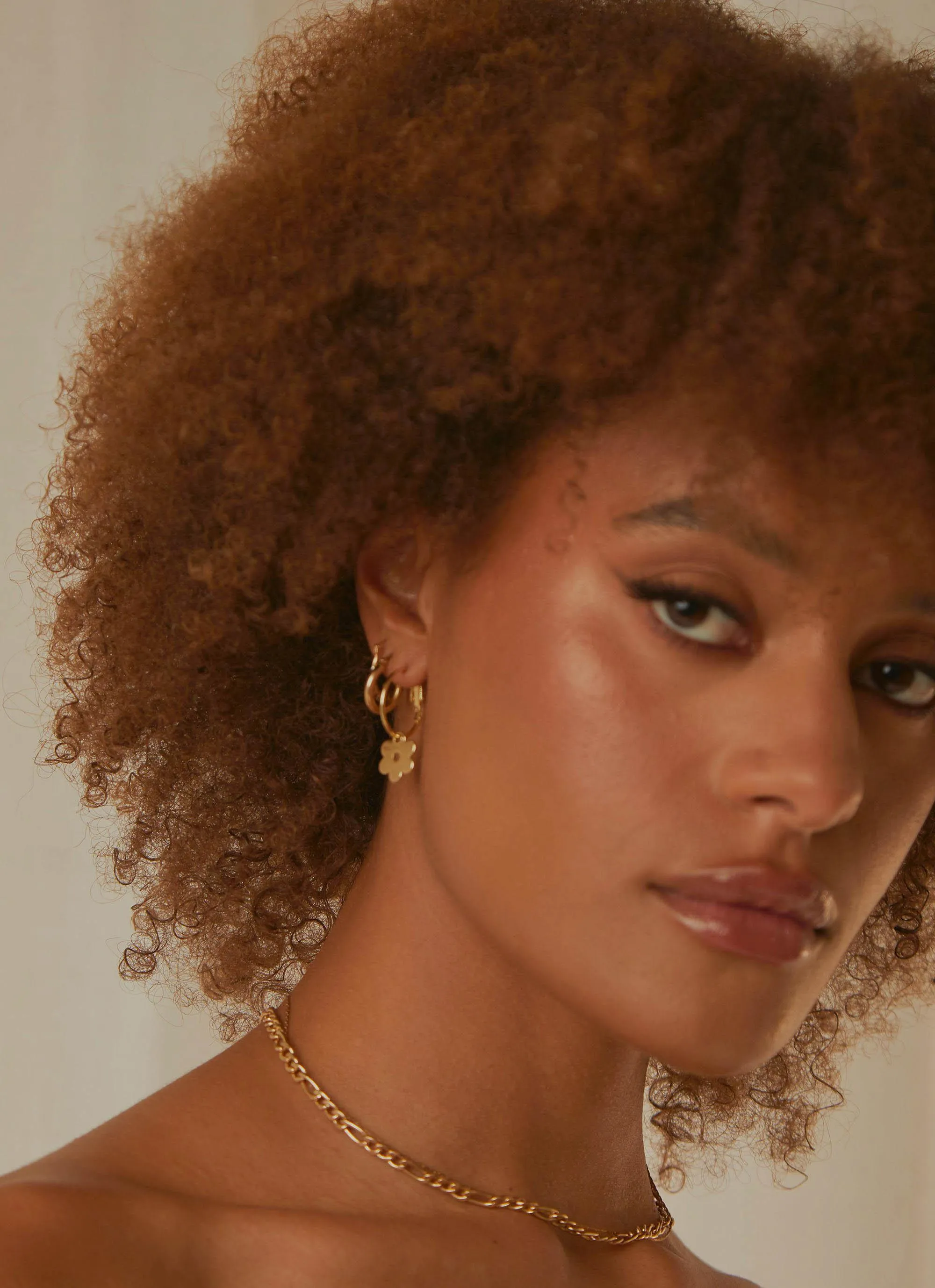 Josephine Earrings - Gold sold by Peppermayo product image thumbnail 2