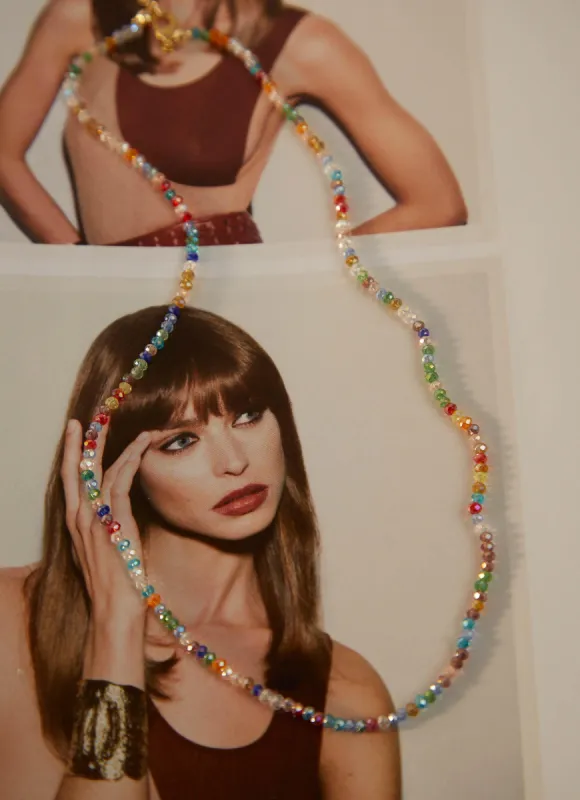 Follow You Necklace - Multi sold by Peppermayo