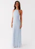 Aullie Maxi Dress - Blue sold by Peppermayo