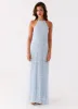Aullie Maxi Dress - Blue sold by Peppermayo