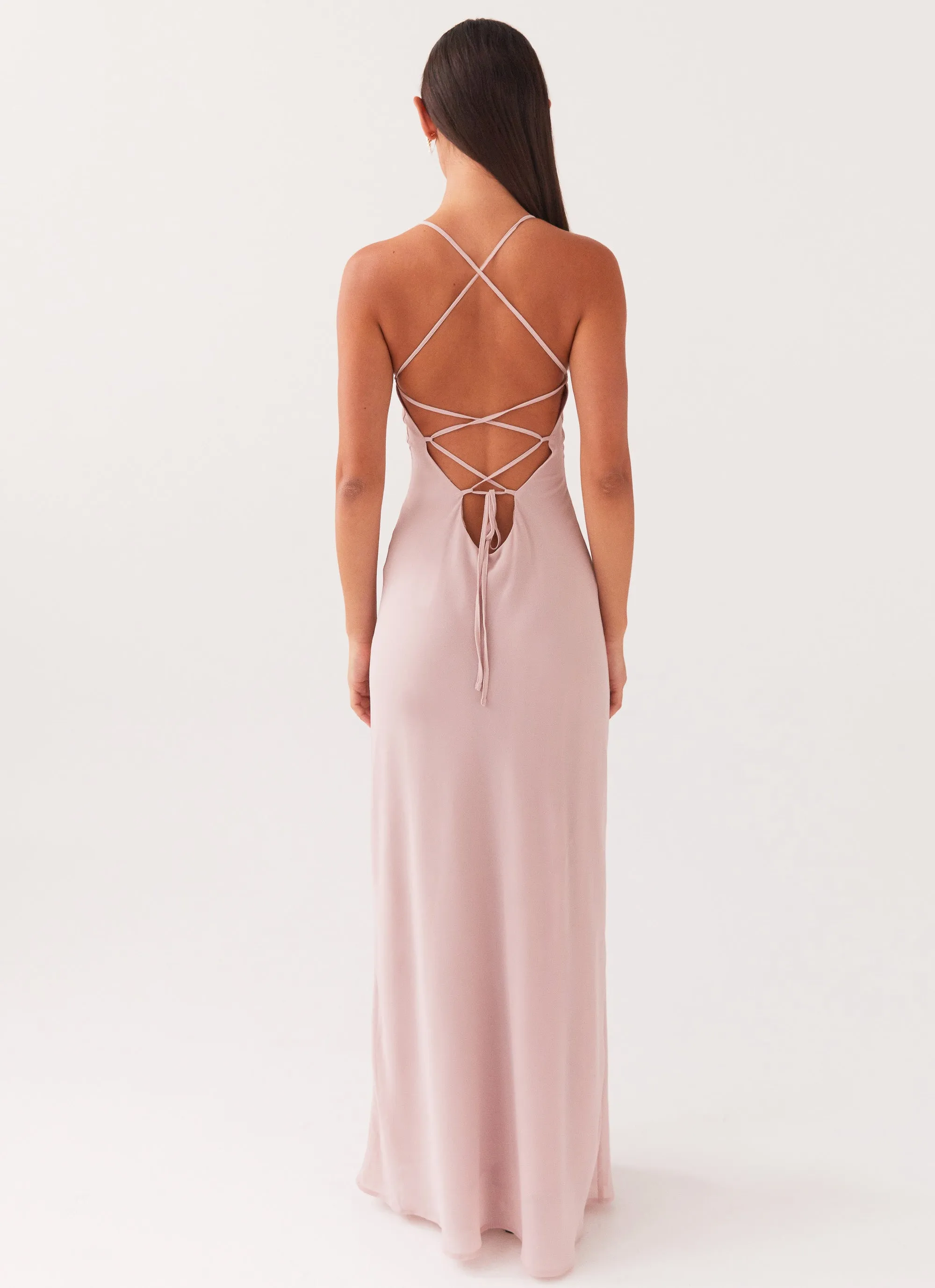 Aveline Maxi Dress - Mauve sold by Peppermayo product image thumbnail 2