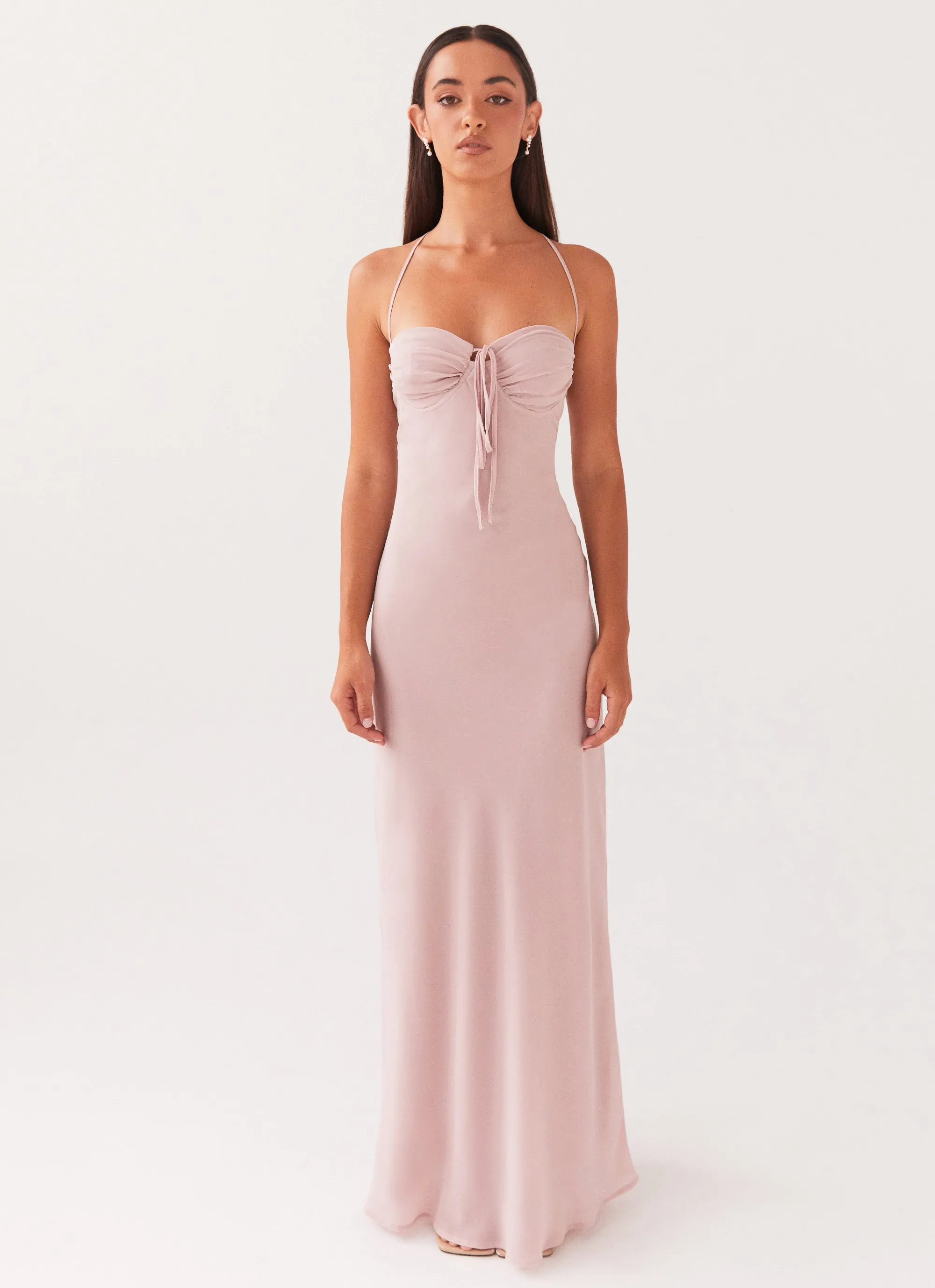 Aveline Maxi Dress - Mauve sold by Peppermayo product image thumbnail 3
