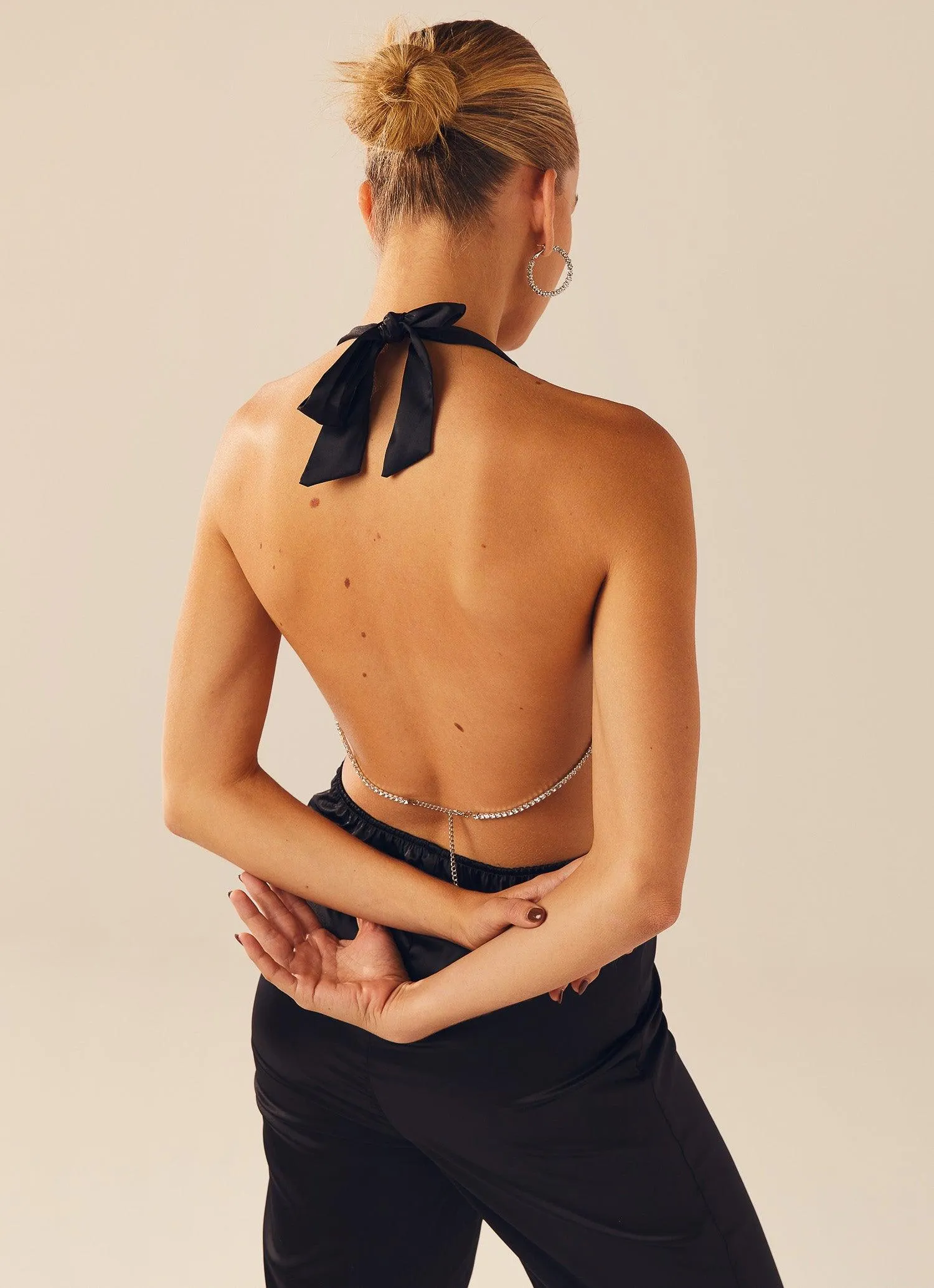 Mystery Muse Jumpsuit - Onyx sold by Peppermayo product image thumbnail 2
