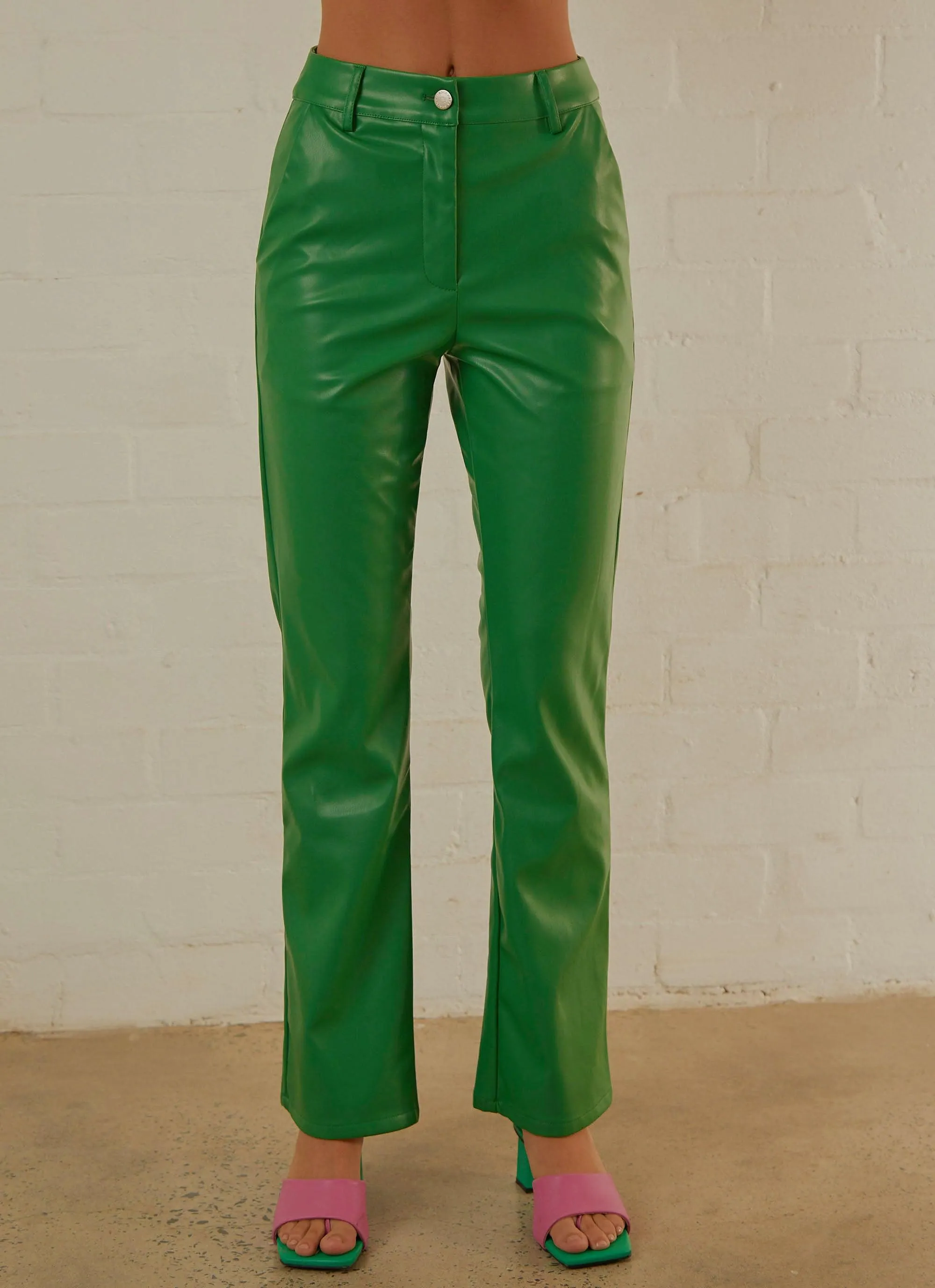 L.A Street Style Pants - Jade Green sold by Peppermayo product image thumbnail 3