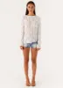 Mia Long Sleeve Top - Ivory sold by Peppermayo