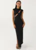 Special Affair Maxi Dress - Black sold by Peppermayo