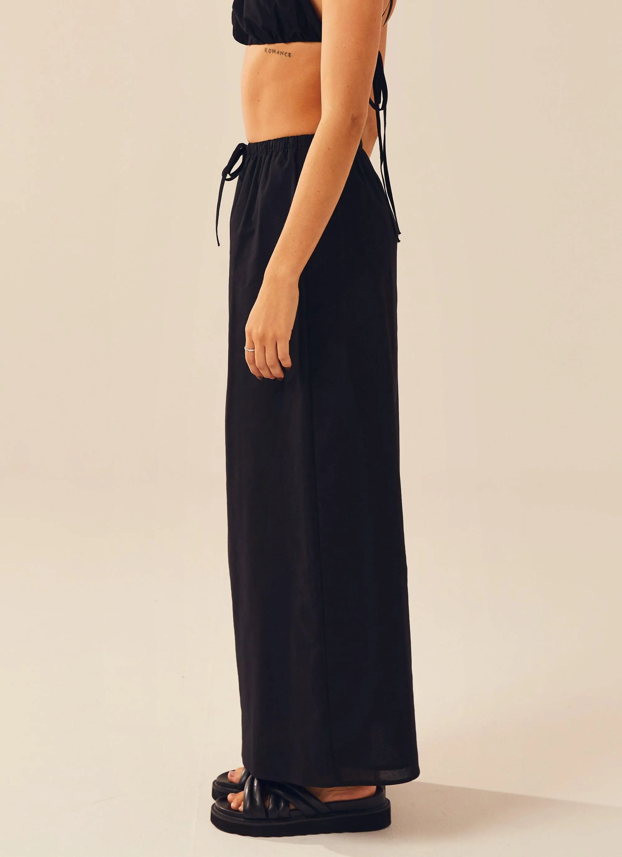 Sicilian Sun Maxi Skirt - Black sold by Peppermayo product image thumbnail 3