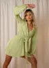 Dolce Vita Mini Dress - Sage sold by Peppermayo