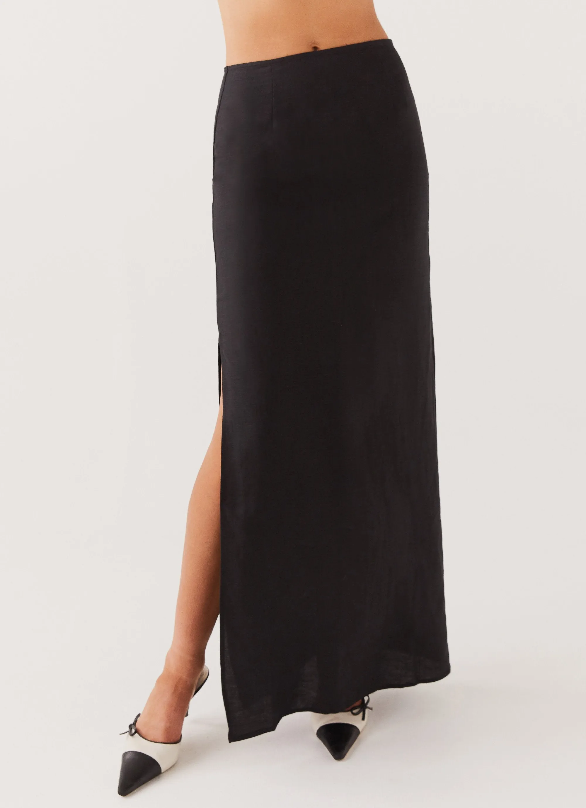 Valencia Villa Maxi Skirt - Black sold by Peppermayo product image thumbnail 3