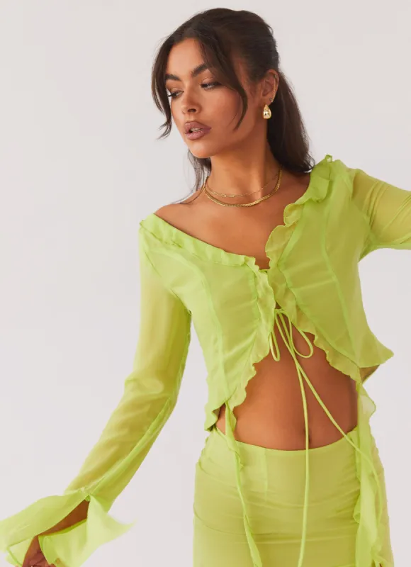 My Favourite Part Blouse - Fern sold by Peppermayo