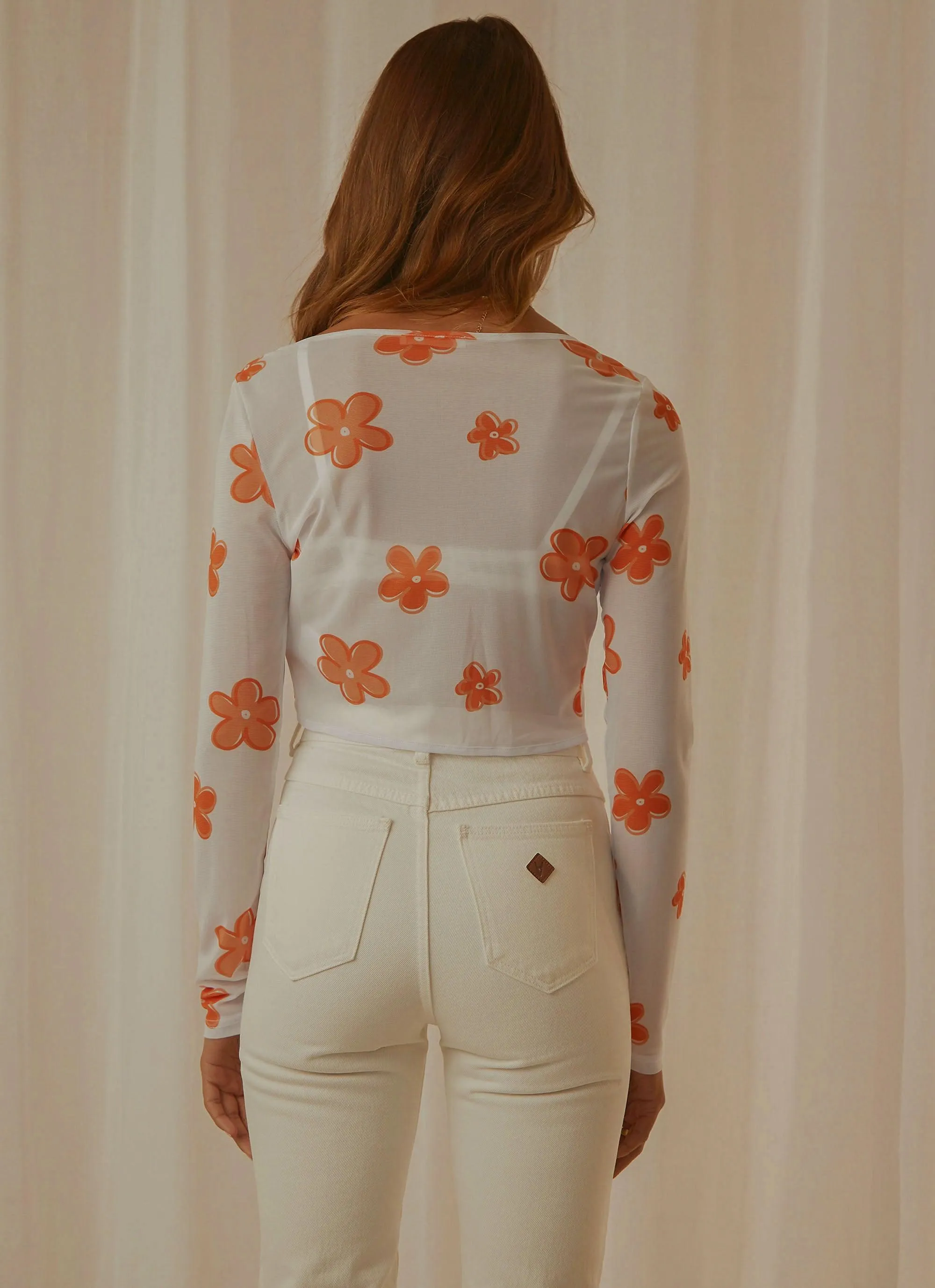 Malibu Lovers Tie Top - Mango Blossom sold by Peppermayo product image thumbnail 5