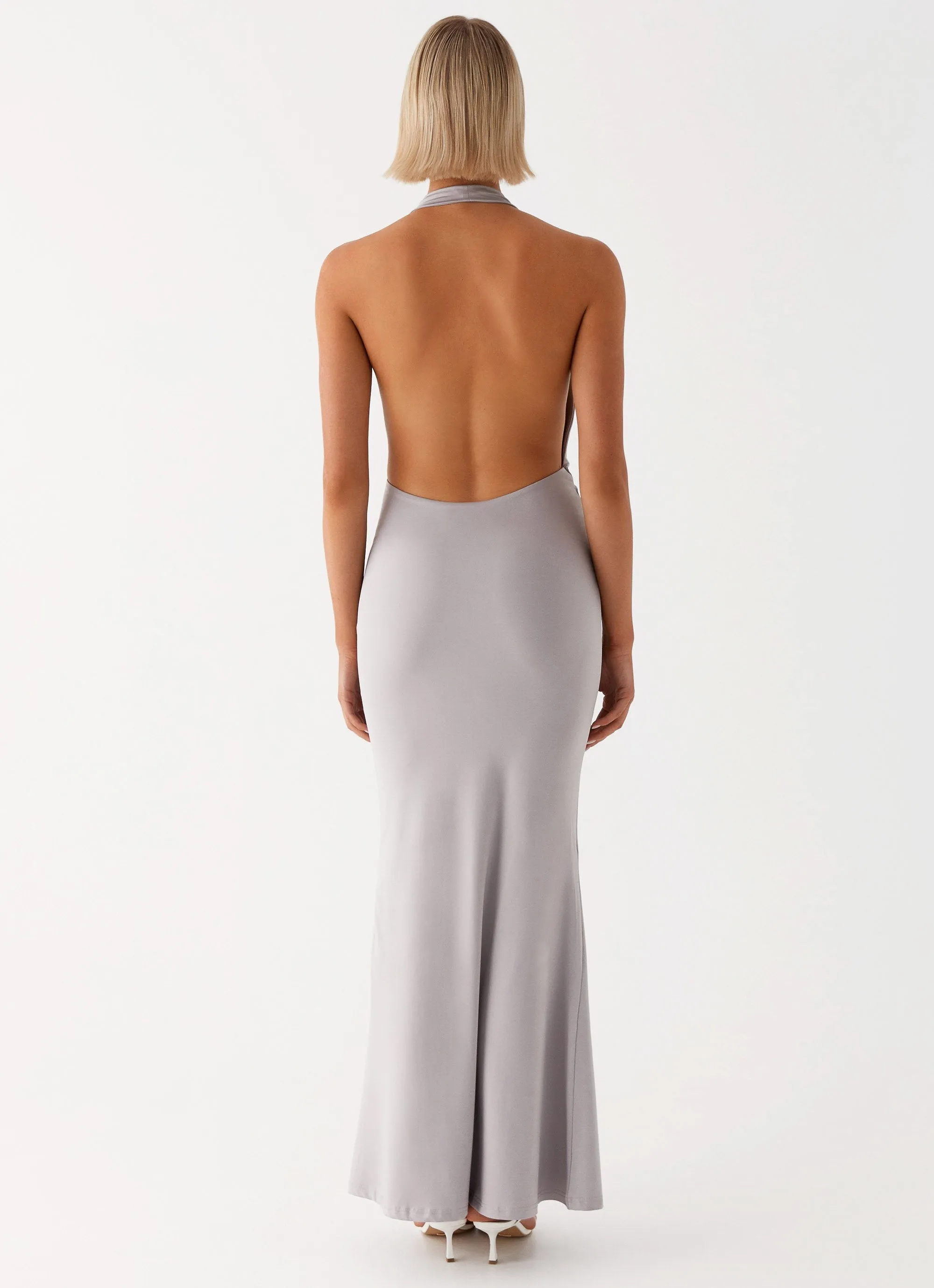 Carmella Maxi Dress - Grey sold by Peppermayo product image thumbnail 5