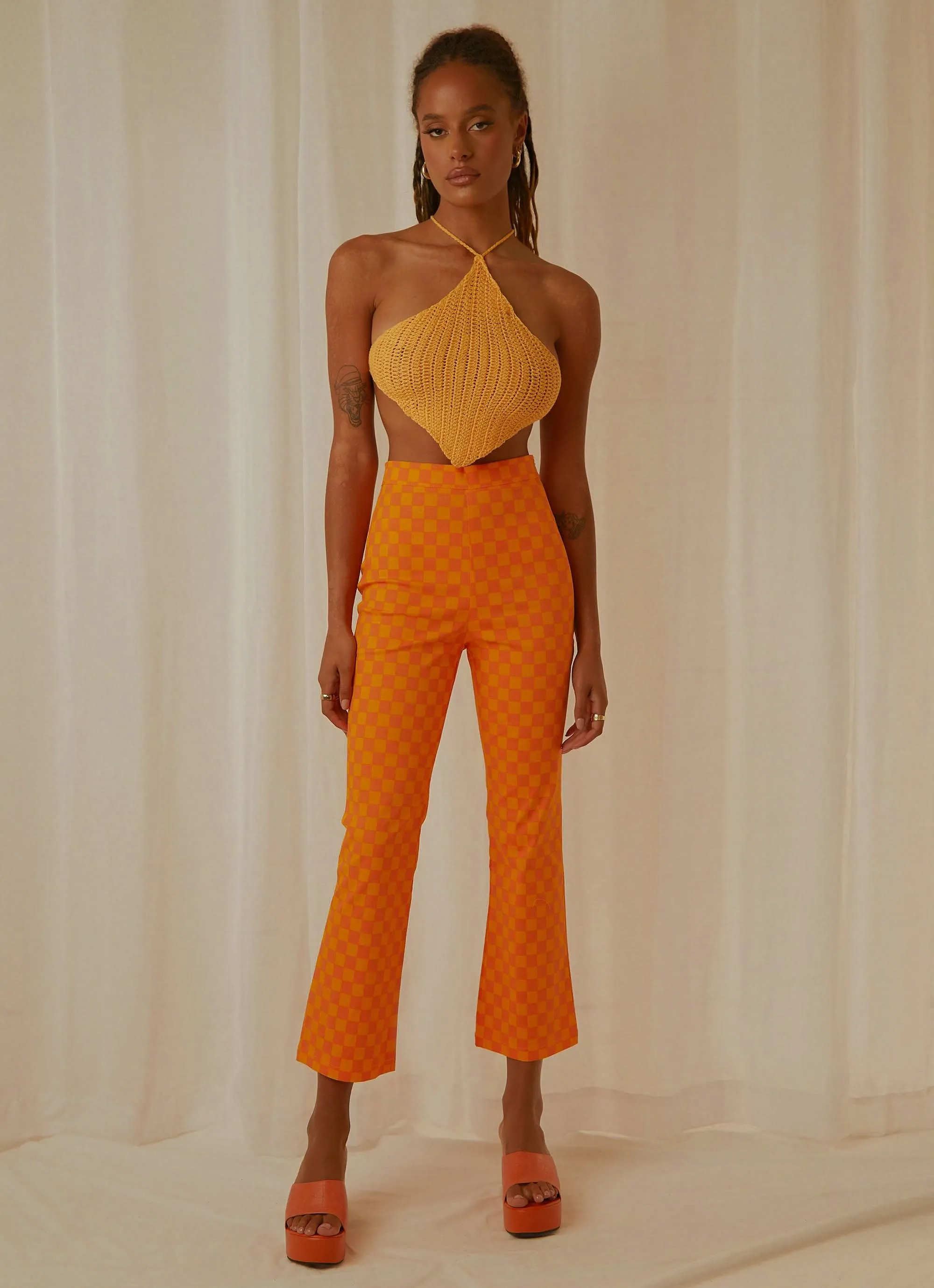 Runway Show Pants - Bright Orange sold by Peppermayo product image thumbnail 2