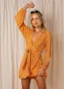 Dolce Vita Mini Dress - Rust sold by Peppermayo