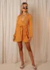 Dolce Vita Mini Dress - Rust sold by Peppermayo