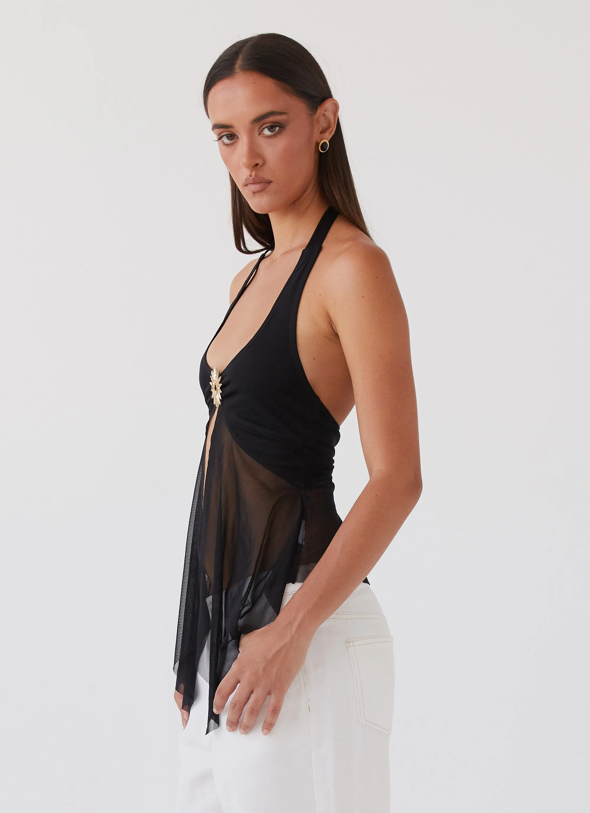 Sunbeam Mesh Top - Black sold by Peppermayo product image thumbnail 3